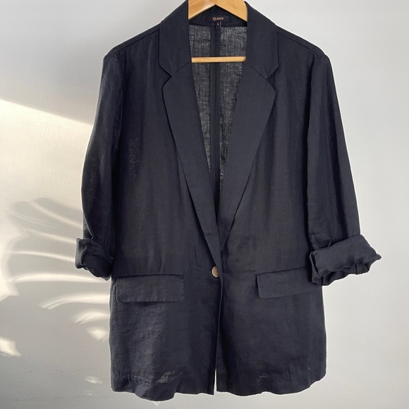 Quince 100% Linen Blazer size L